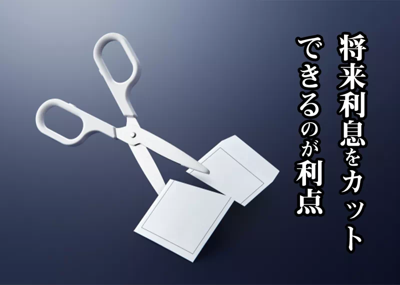 将来利息をカットできる