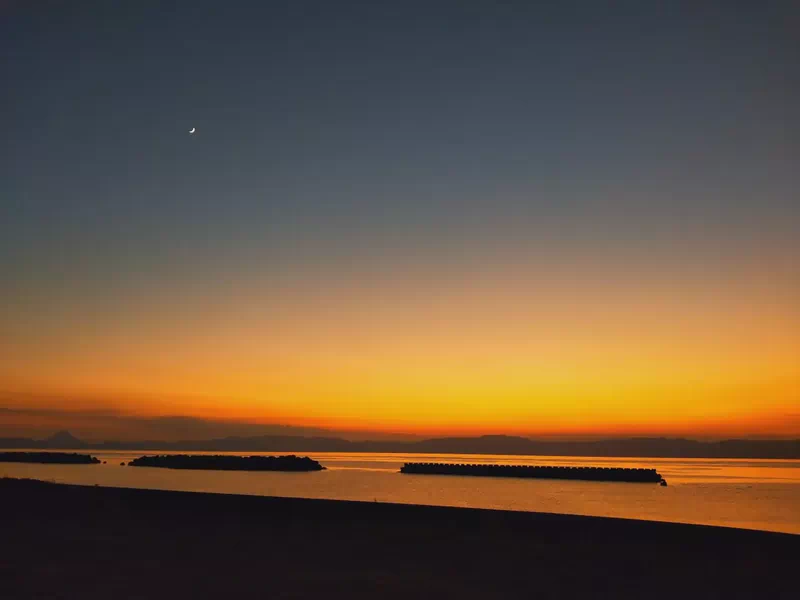 鹿児島県垂水市夕景