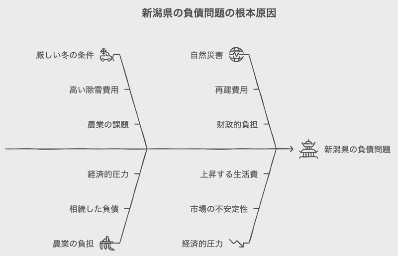 新潟県の負債問題の根本原因