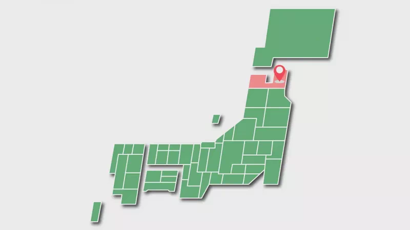 青森県の位置